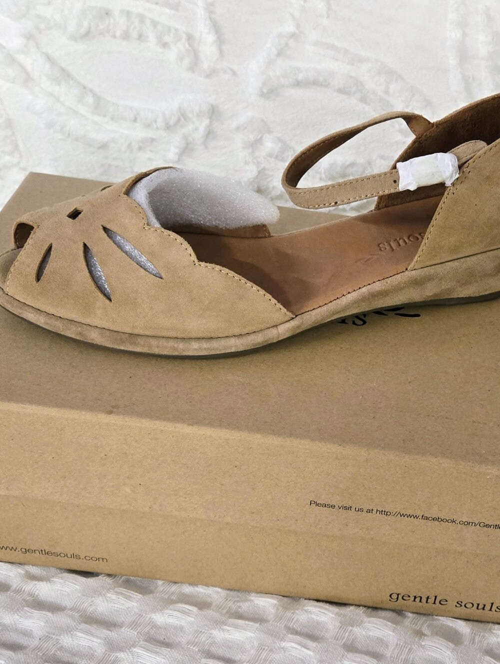 gentle souls Tan Suede Women's Shoe
